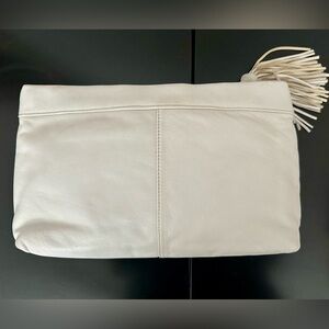 Vintage Anne Klein Cream Leather Women's Bag